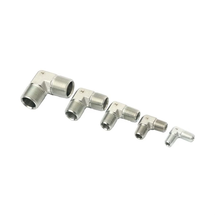 Male NPT To Male NPT 90 Hydraulic Adapter 5500